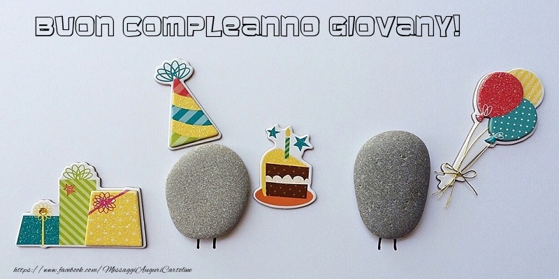 Cartoline di compleanno - Regalo & Torta | Tanti Auguri di Buon Compleanno Giovany!