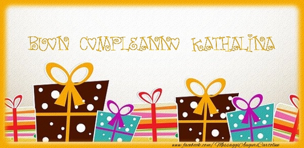  Cartoline di compleanno - Regalo | Buon Compleanno Kathalina