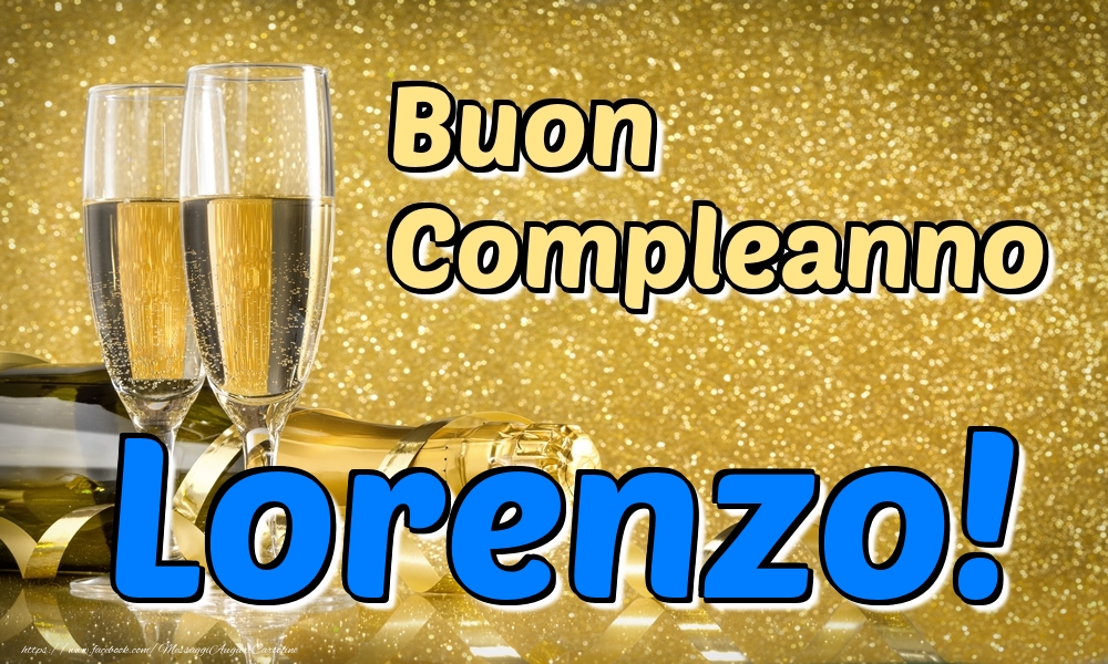 Compleanno Buon Compleanno Lorenzo!