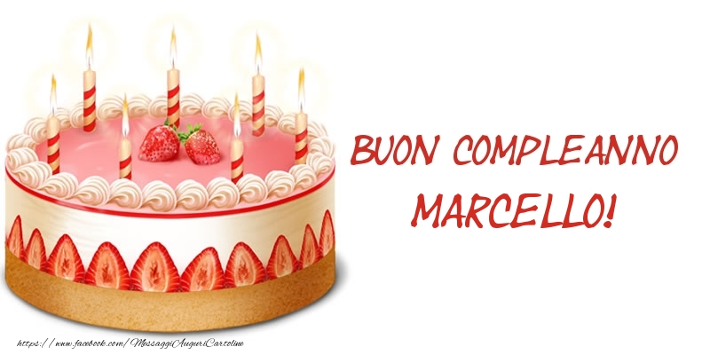 Compleanno Torta Buon Compleanno Marcello!