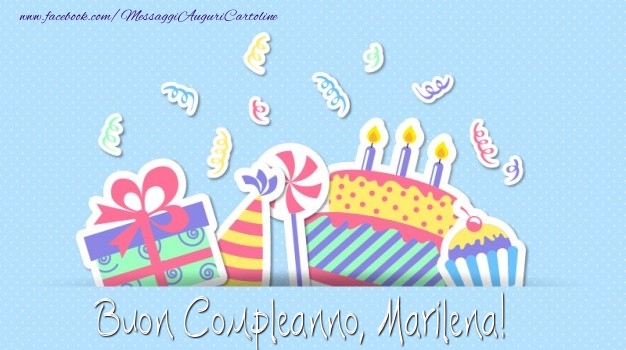Cartoline di compleanno - Buon Compleanno, Marilena!