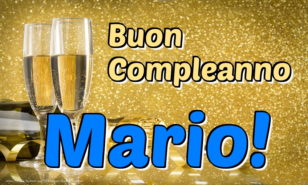 Compleanno Buon Compleanno Mario!