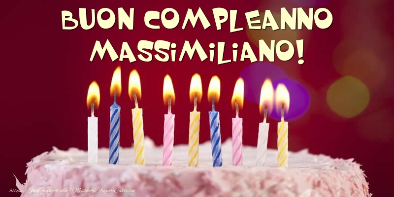 Compleanno Torta - Buon compleanno, Massimiliano!