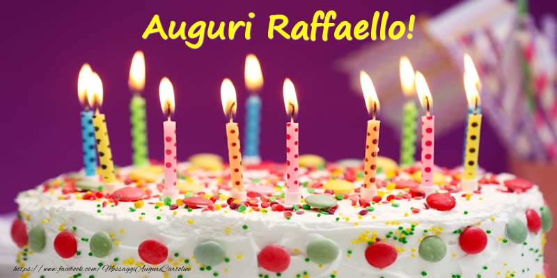 Cartoline di compleanno - Auguri Raffaello!