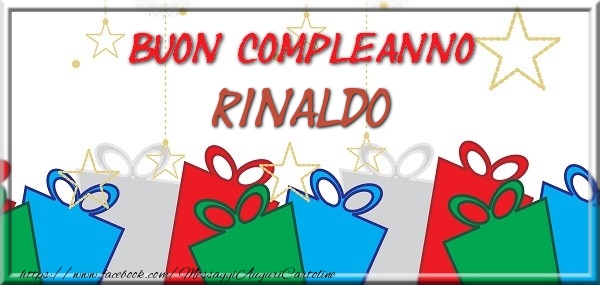  Cartoline di compleanno - Regalo | Buon compleanno Rinaldo