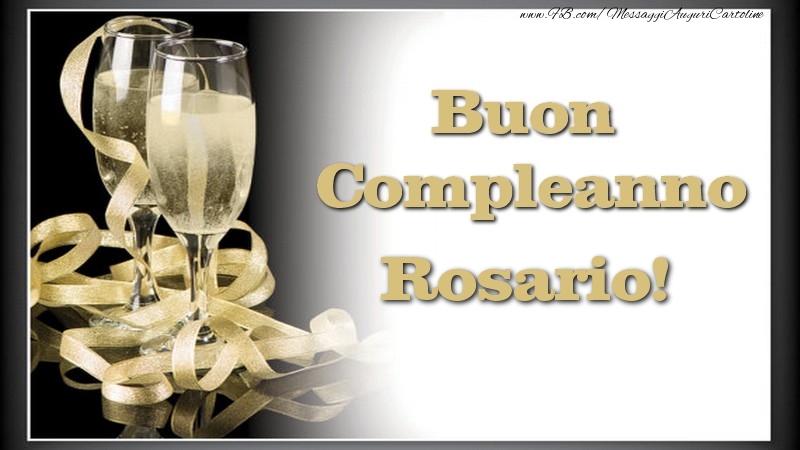  Cartoline di compleanno - Champagne | Buon Compleanno, Rosario