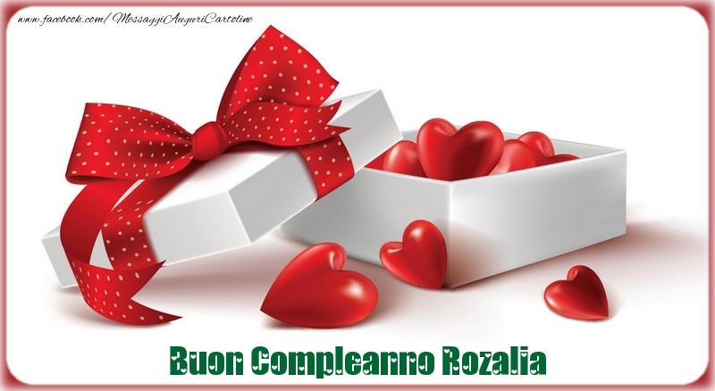  Cartoline di compleanno - Cuore & Regalo | Buon Compleanno Rozalia