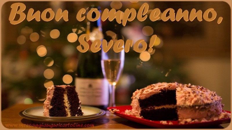  Cartoline di compleanno - Champagne & Torta | Buon compleanno, Severo
