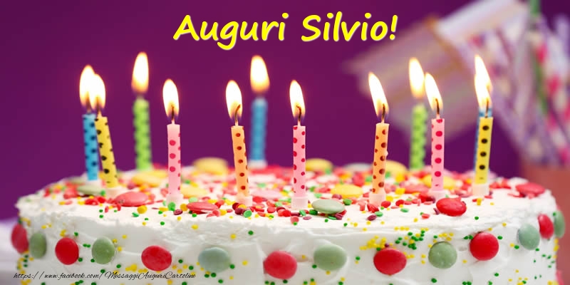 Cartoline di compleanno - Auguri Silvio!