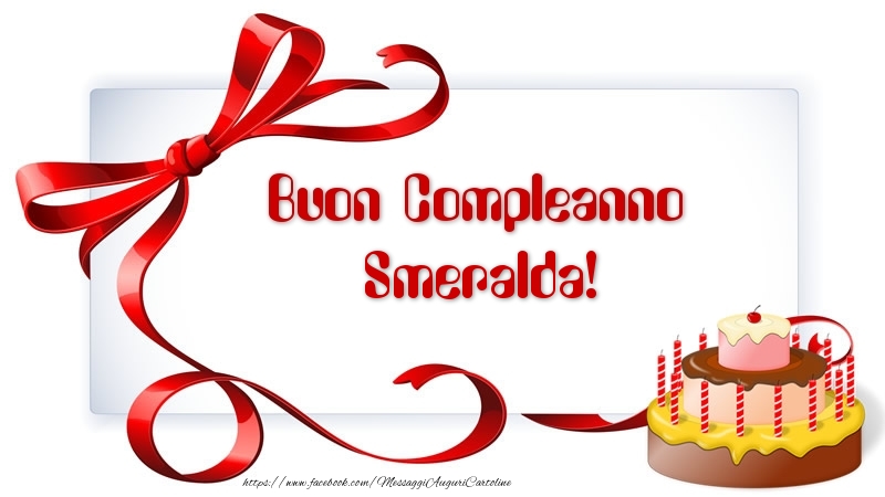  Cartoline di compleanno - Torta | Buon Compleanno Smeralda!