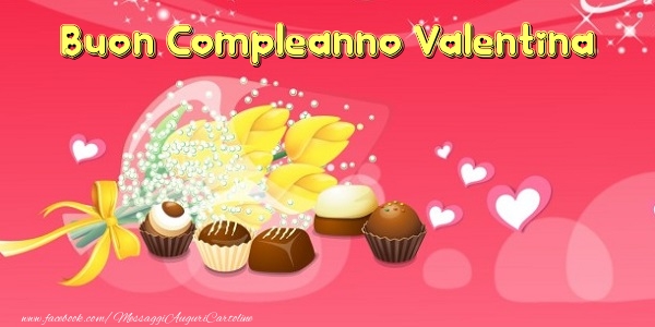 Cartoline di compleanno - Buon Compleanno Valentina