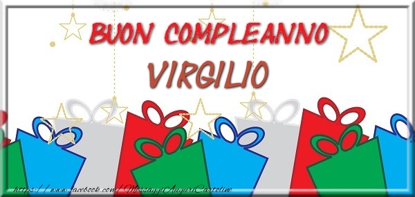 Cartoline di compleanno - Buon compleanno Virgilio