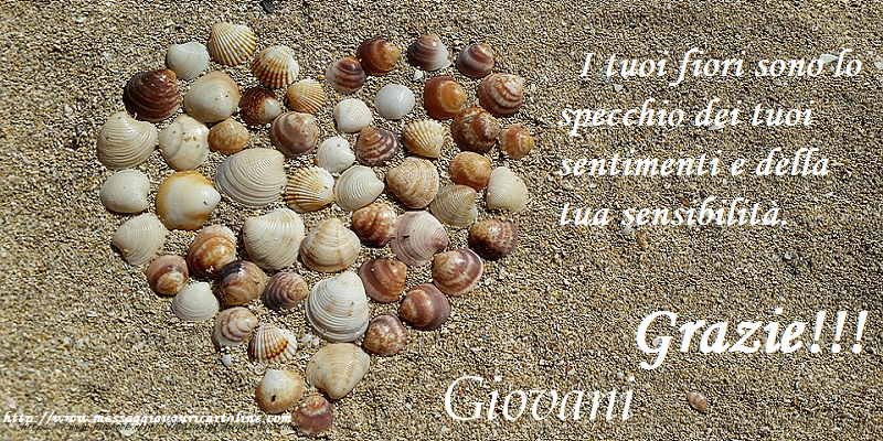 Cartoline di grazie - Grazie Giovani