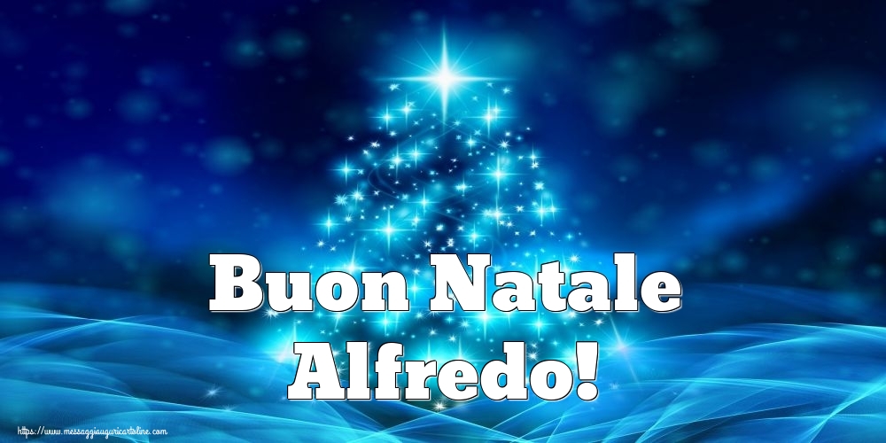  Cartoline di Natale - Albero Di Natale | Buon Natale Alfredo!