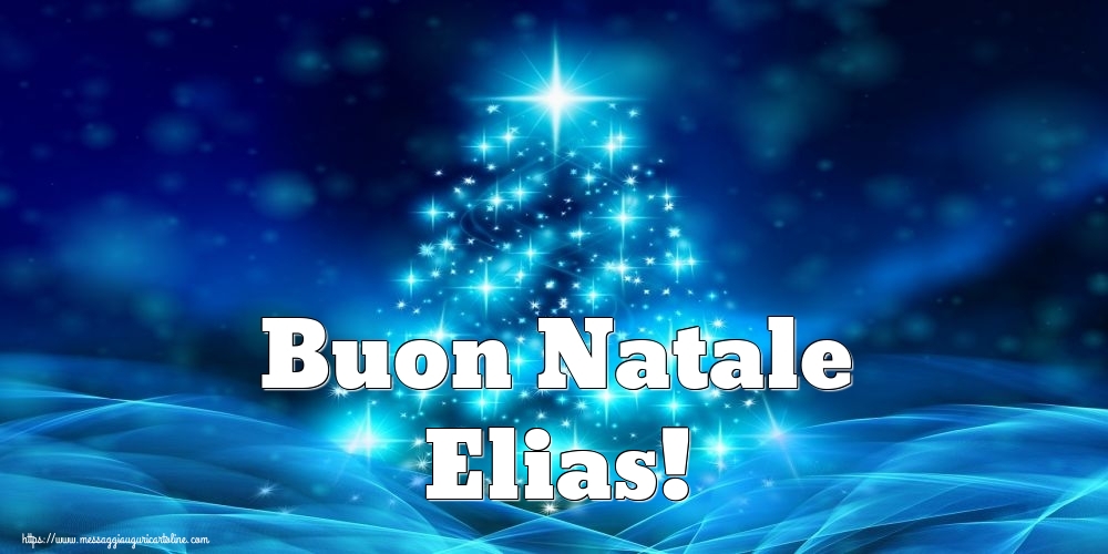  Cartoline di Natale - Albero Di Natale | Buon Natale Elias!
