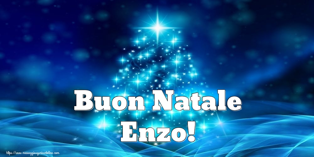  Cartoline di Natale - Albero Di Natale | Buon Natale Enzo!
