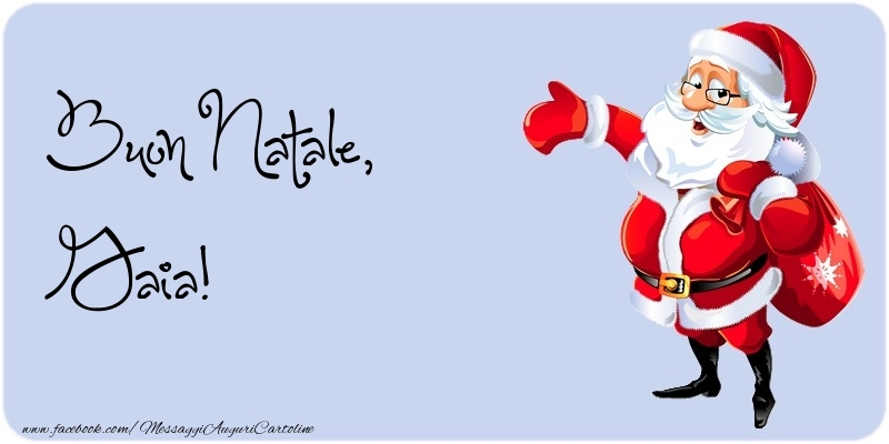  Cartoline di Natale - Babbo Natale | Buon Natale, Gaia