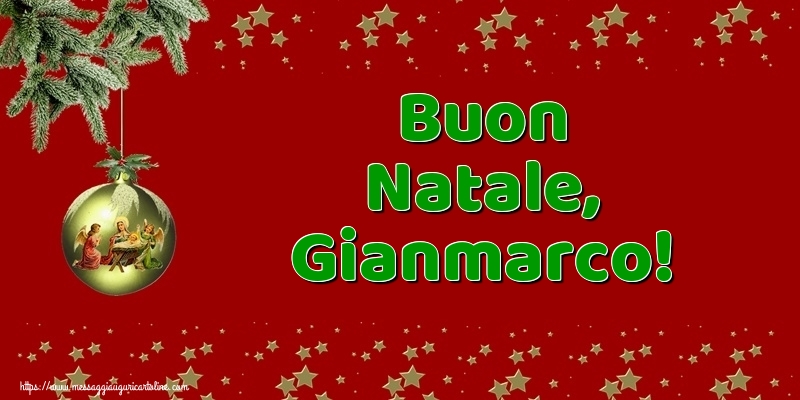  Cartoline di Natale - Palle Di Natale | Buon Natale, Gianmarco!