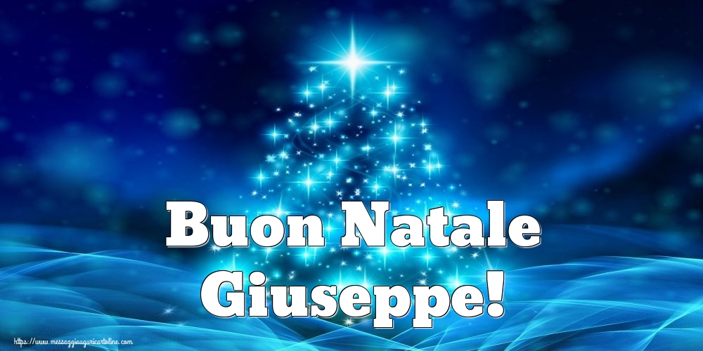  Cartoline di Natale - Albero Di Natale | Buon Natale Giuseppe!