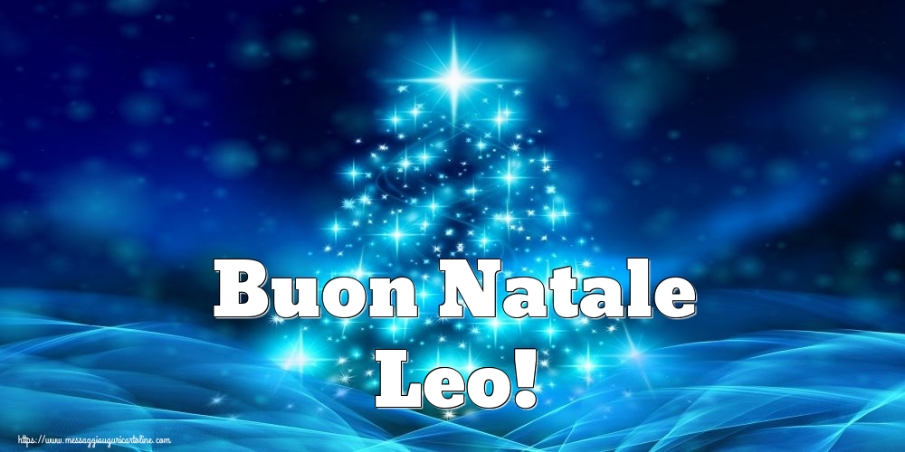  Cartoline di Natale - Albero Di Natale | Buon Natale Leo!