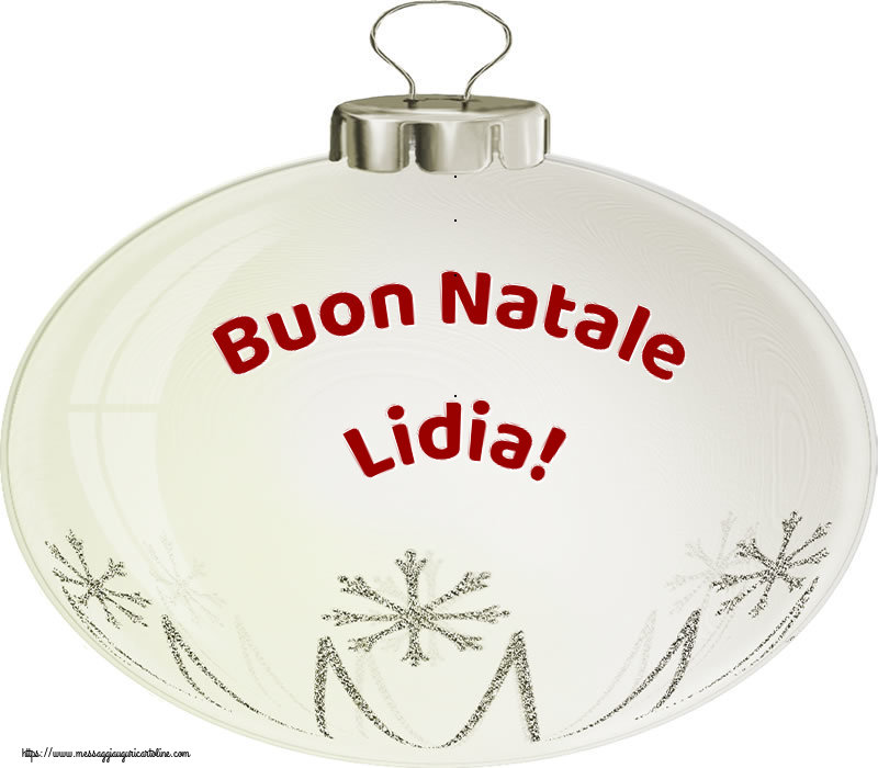  Cartoline di Natale - Palle Di Natale | Buon Natale Lidia!