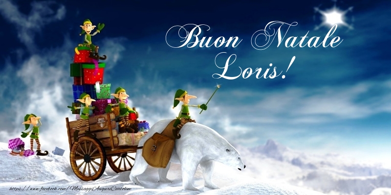  Cartoline di Natale - Regalo | Buon Natale Loris!