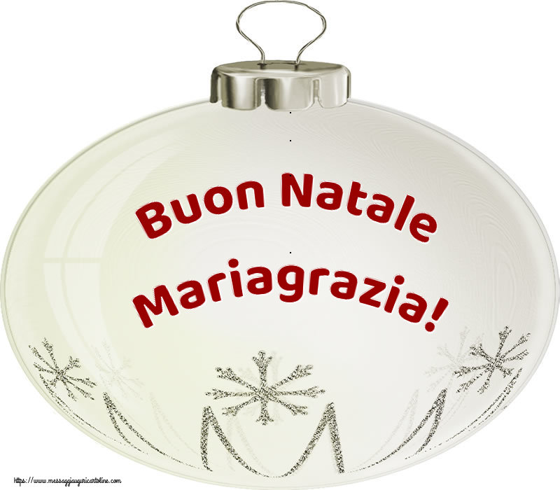  Cartoline di Natale - Palle Di Natale | Buon Natale Mariagrazia!