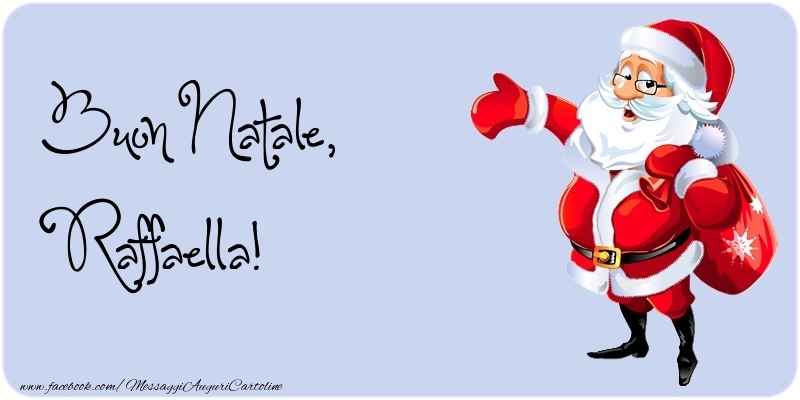 Cartoline di Natale - Babbo Natale | Buon Natale, Raffaella