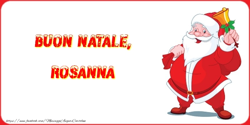  Cartoline di Natale - Babbo Natale | Buon Natale, Rosanna