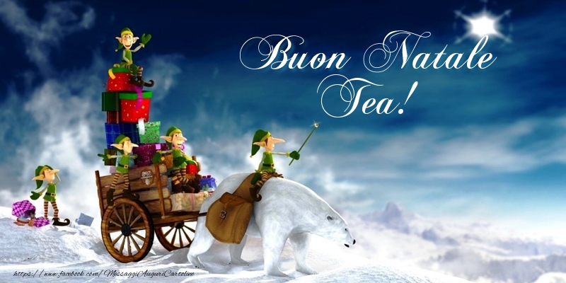  Cartoline di Natale - Regalo | Buon Natale Tea!