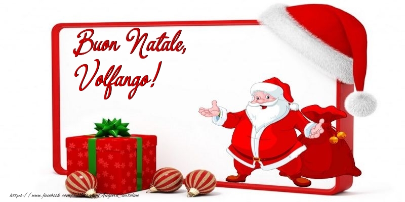  Cartoline di Natale - Babbo Natale & Palle Di Natale & Regalo | Buon Natale, Volfango
