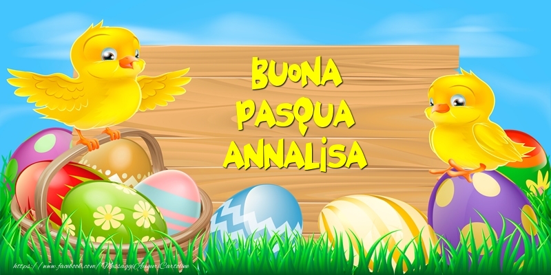 Cartoline di Pasqua - Uova & Pollo | Buona Pasqua Annalisa!