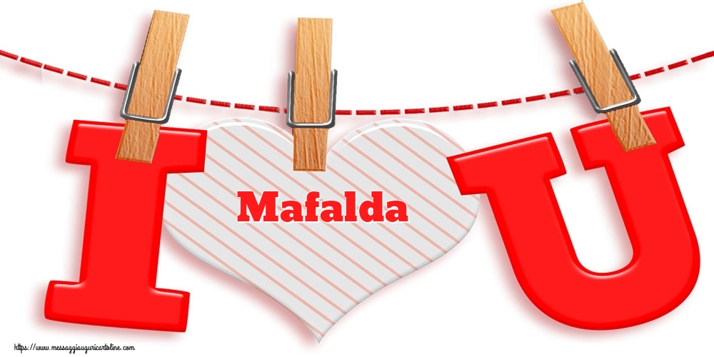  Cartoline di San Valentino - Cuore | I Love You Mafalda