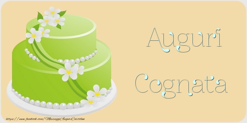 Cartoline di auguri per Cognata - Auguri cognata