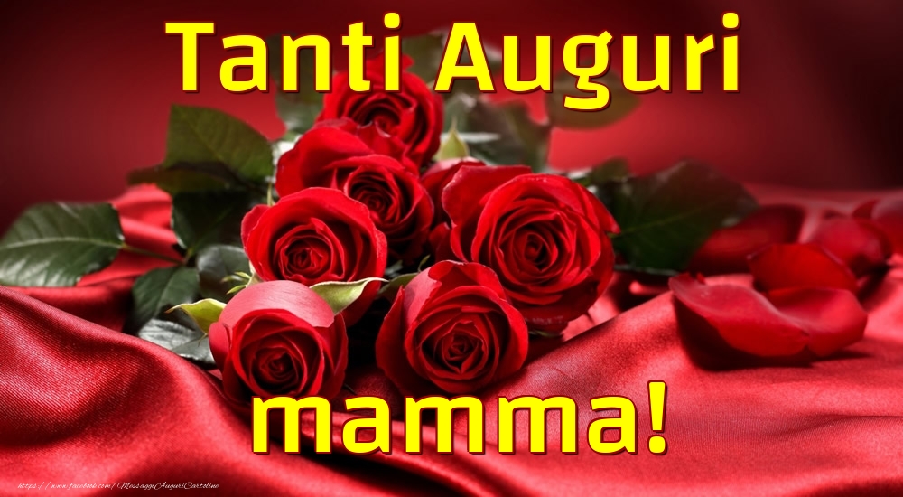 Cartoline di auguri per Mamma - Tanti Auguri mamma!