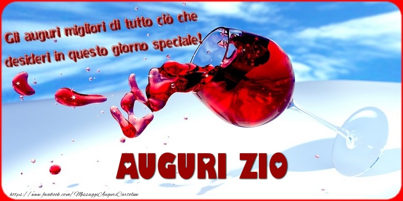 Cartoline di auguri per Zio - Tanti auguri  zio