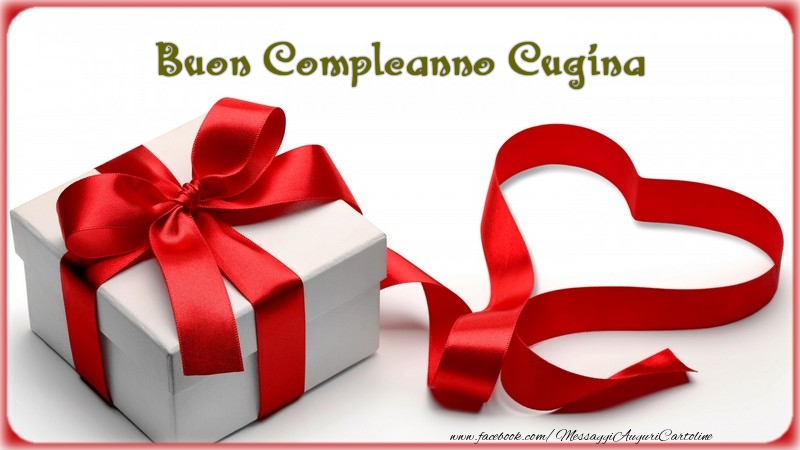 Cartoline di compleanno per Cugina - Buon Compleanno cugina