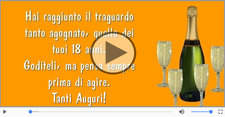 Tanti Auguri 18 anni!