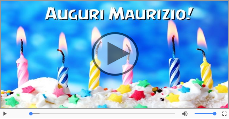 Tanti Auguri di Buon Compleanno Maurizio!