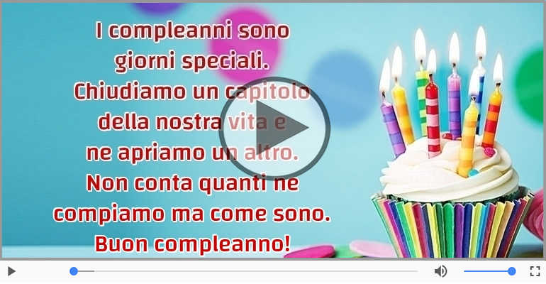 Buon compleanno!