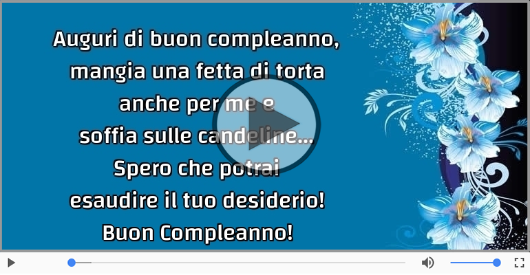 Buon Compleanno!