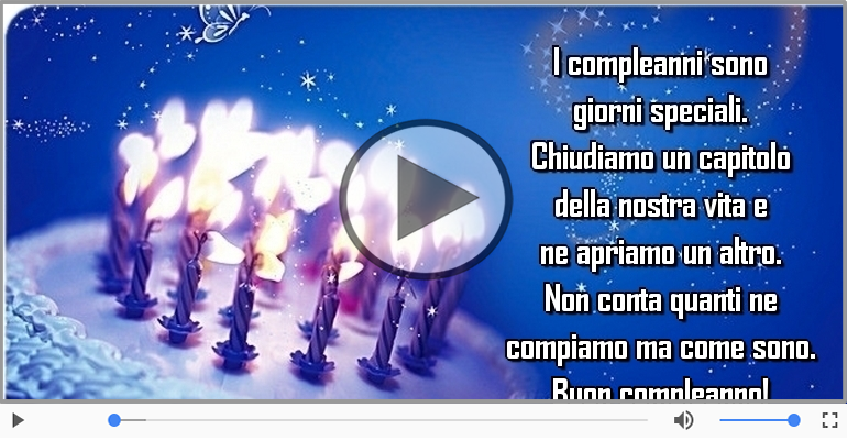 Buon compleanno!