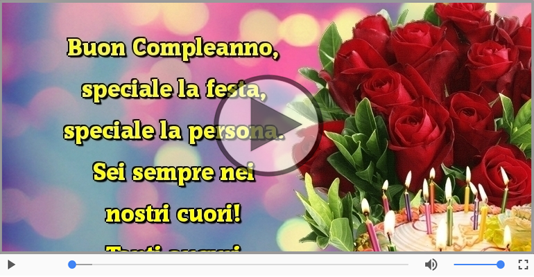 Buon compleanno!