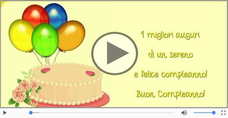 Buon Compleanno!