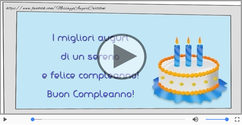 Buon Compleanno!