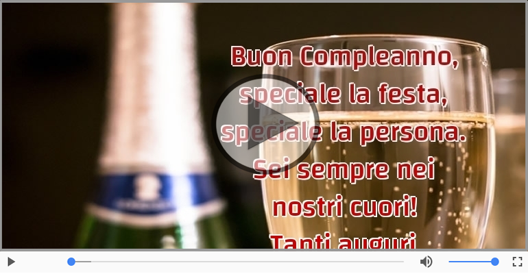 Buon compleanno!