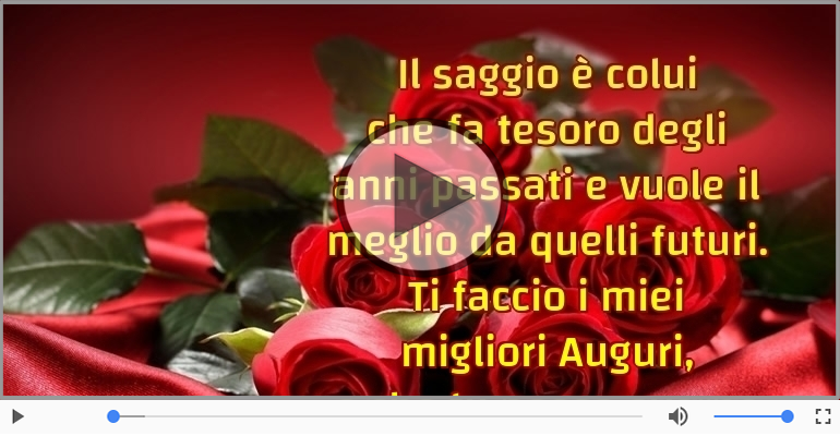 Ti faccio i miei migliori Auguri