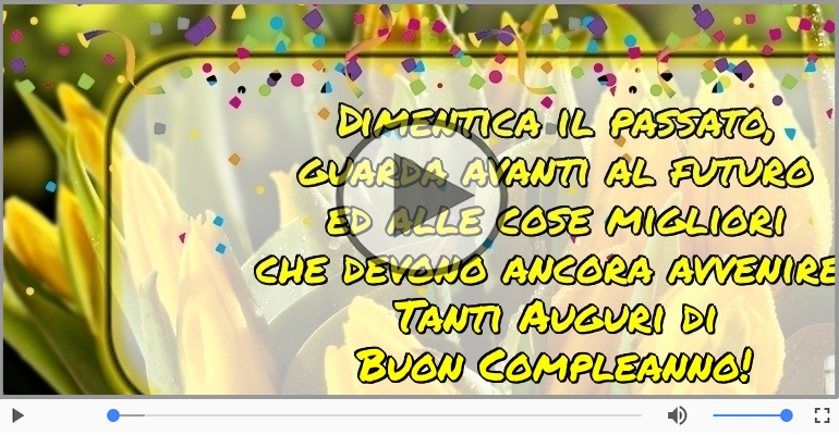 Tanti auguri di Buon Compleanno!