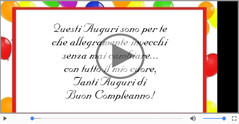 Tanti auguri di Buon Compleanno!