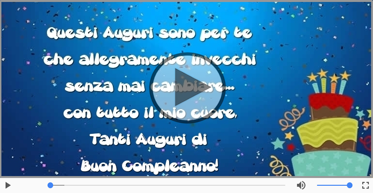 Tanti auguri di Buon Compleanno!